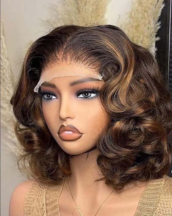 bouncy wig