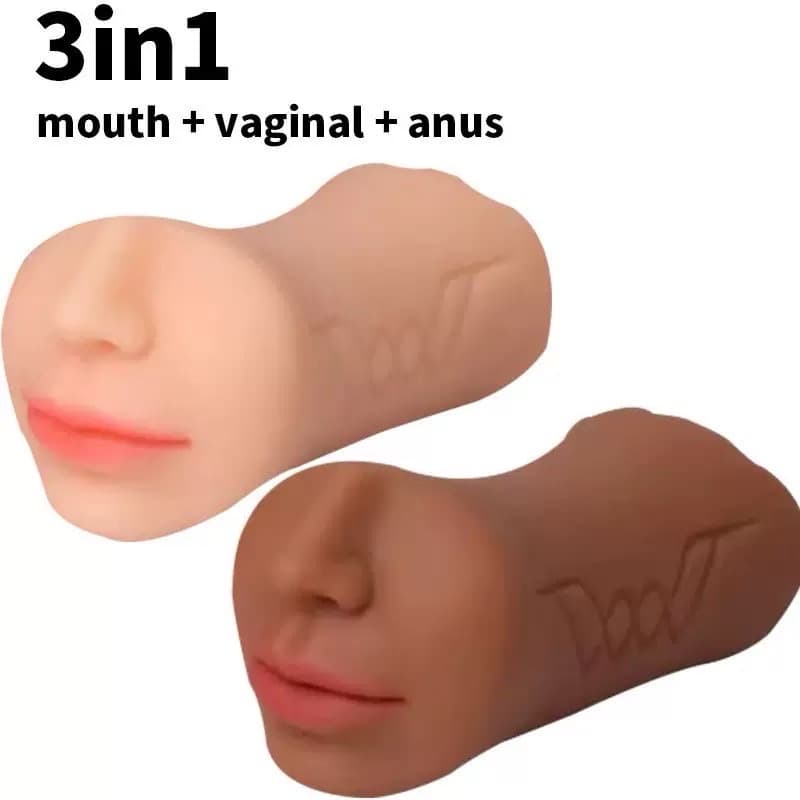 3 in 1 Fragrant Lips with white teeth ( pocket Toto)