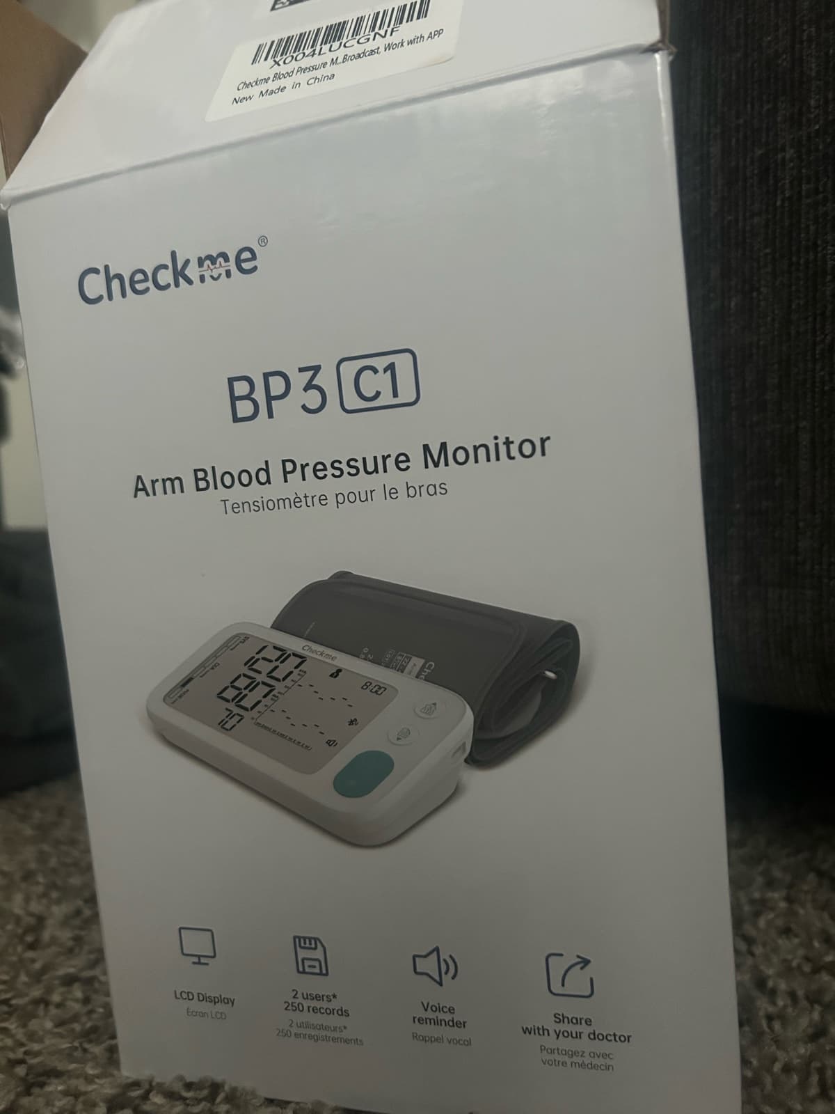 ARm blood pressure monitor