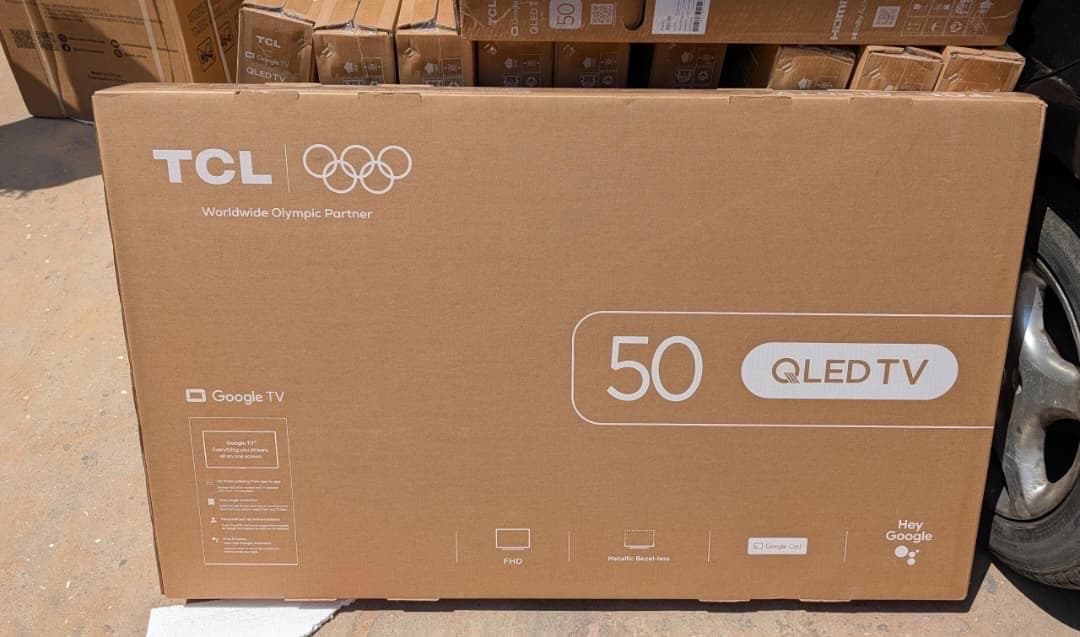 50 inches QLed Smart 4k TCL tv