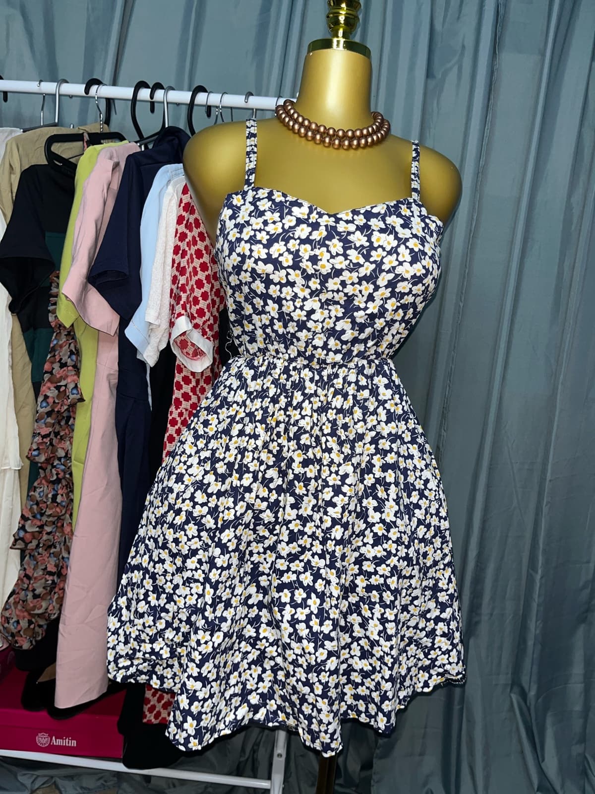 Bare Back Mini Dress