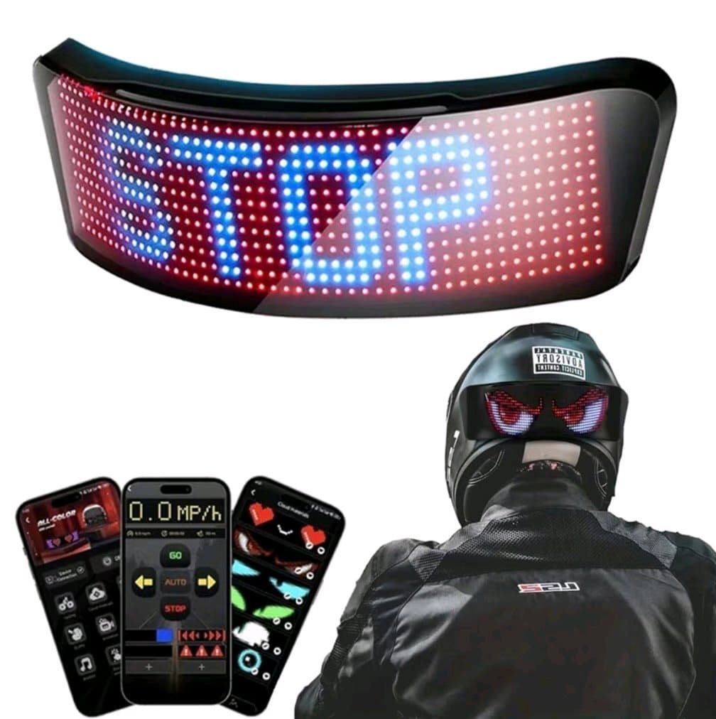 LED Helmet Display
