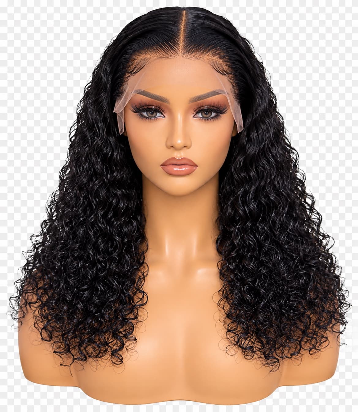 Full frontal wet curls