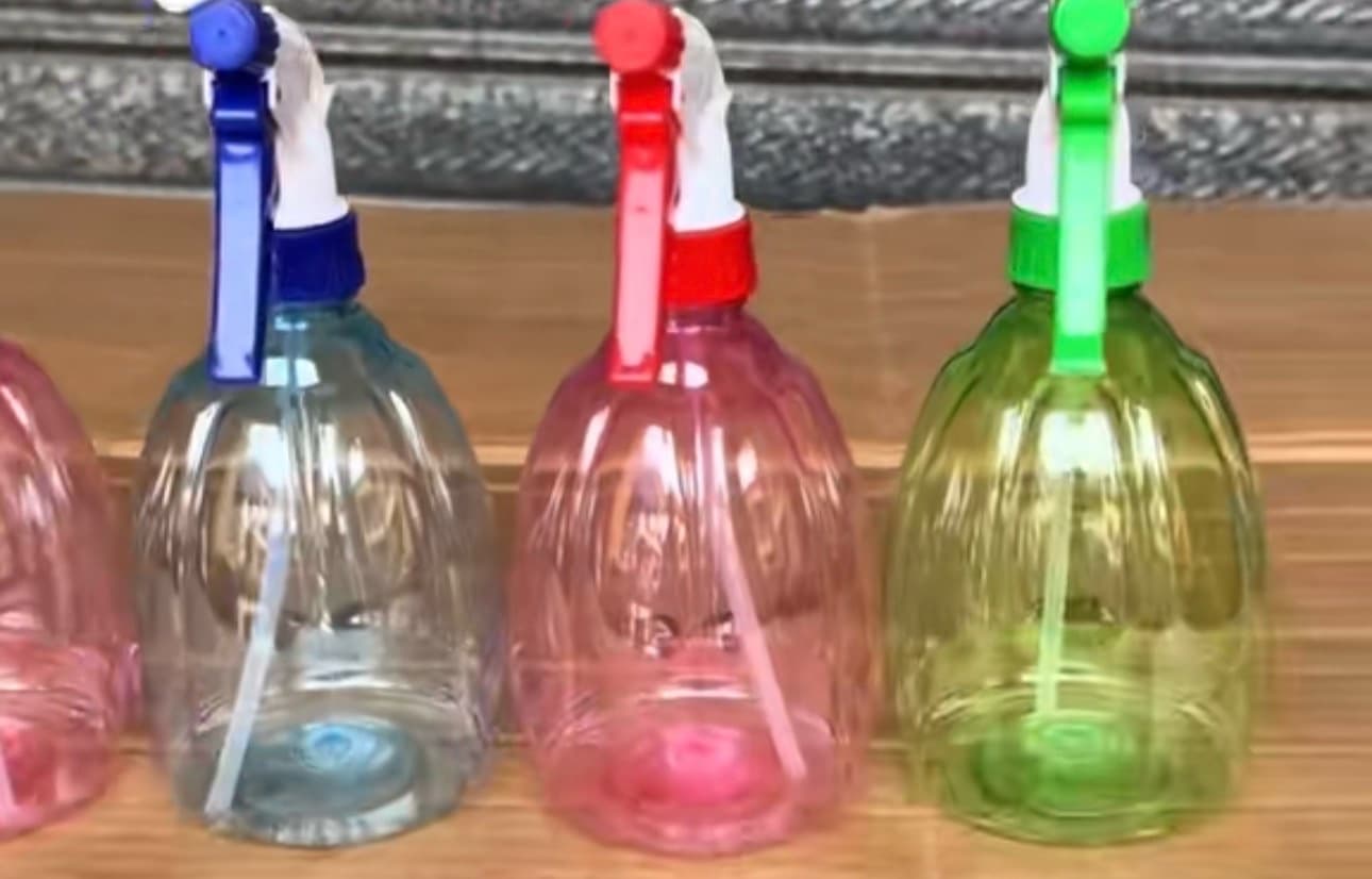 Colored Spray Bottle