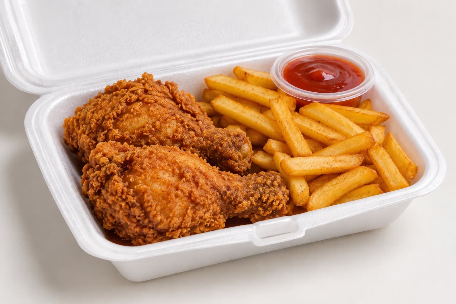 Crispy Chicken and Fries
