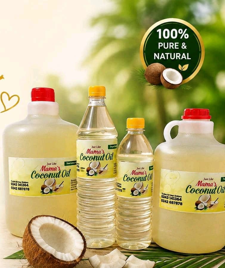 Mama's Coconut oil- 5 litre