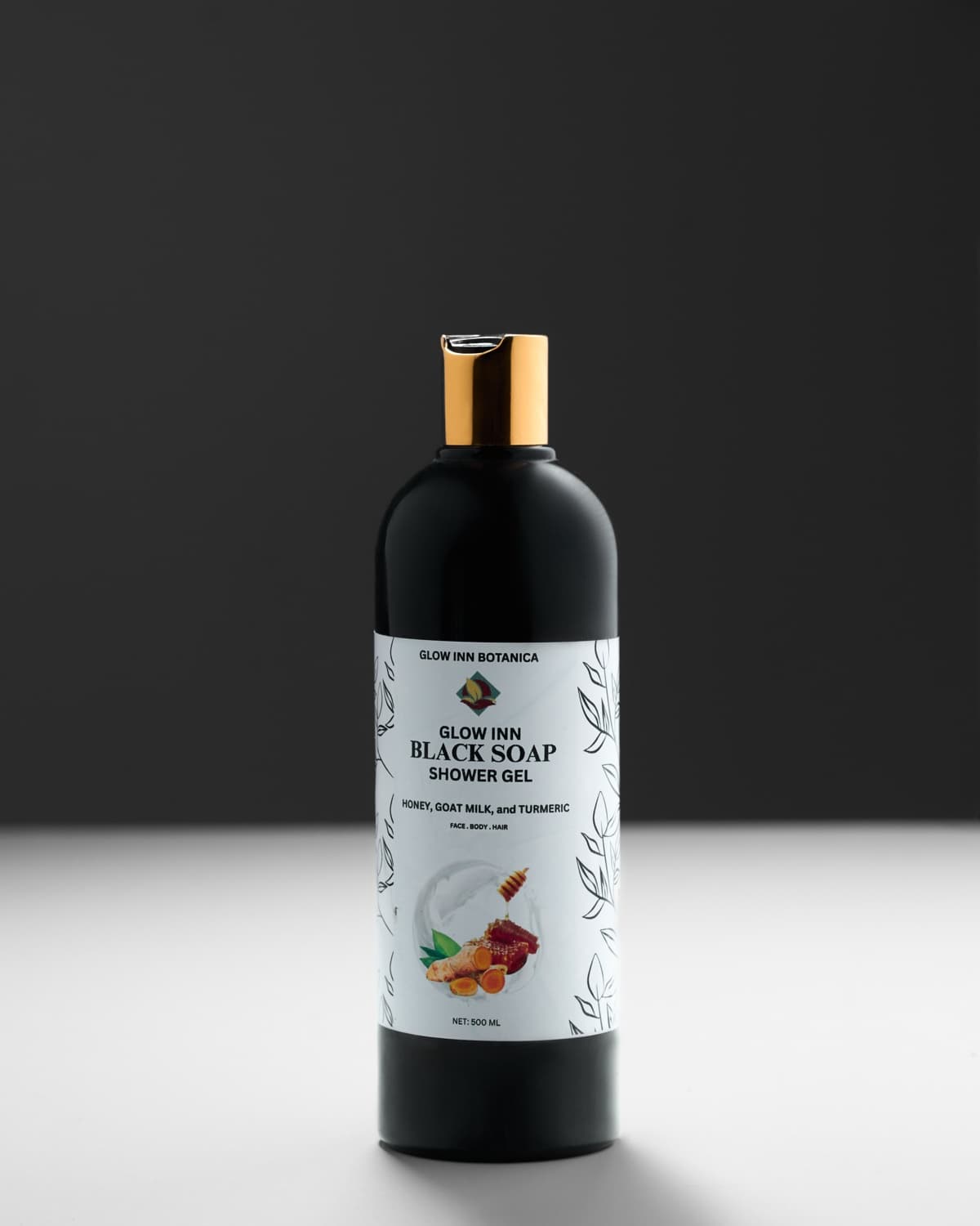 Black soap Shower gel (500ml)