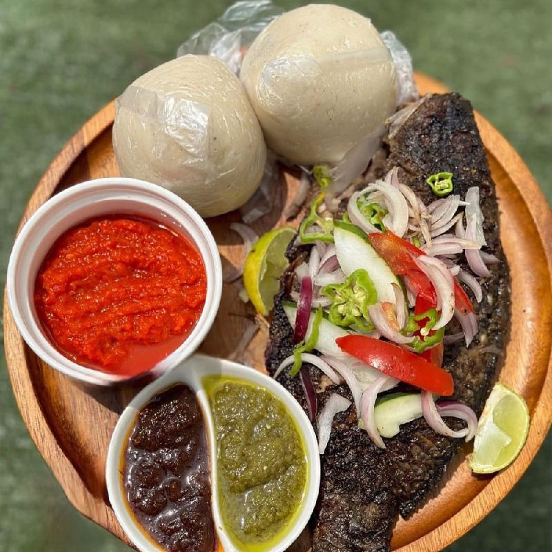 Banku/tilapia