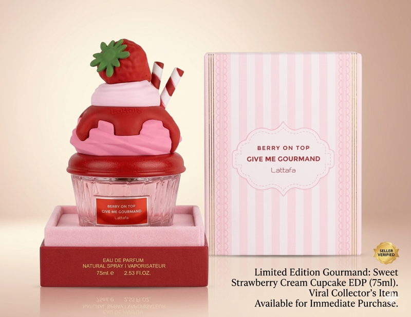 Lattafa 'Berry On Top - Give Me Gourmand' (75ml Eau De Parfum)