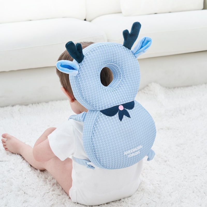 Baby Anti-Fall Head Protection Cushion, Toddler Walking Safety Helmet, Infant Anti-Collision Cap