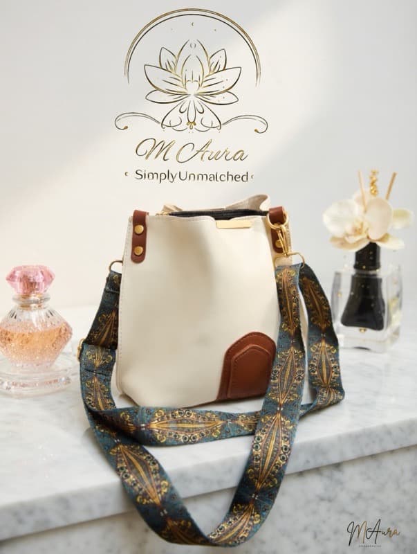 Aura Ethnic Bucket Bag