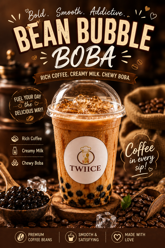 Bean Bubble Boba
