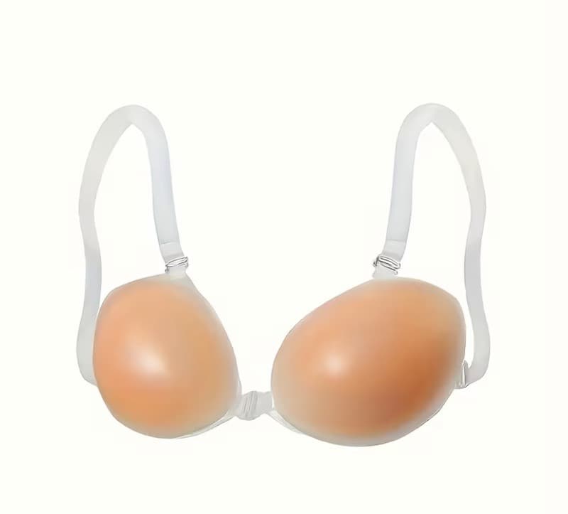 silicon bra with strap