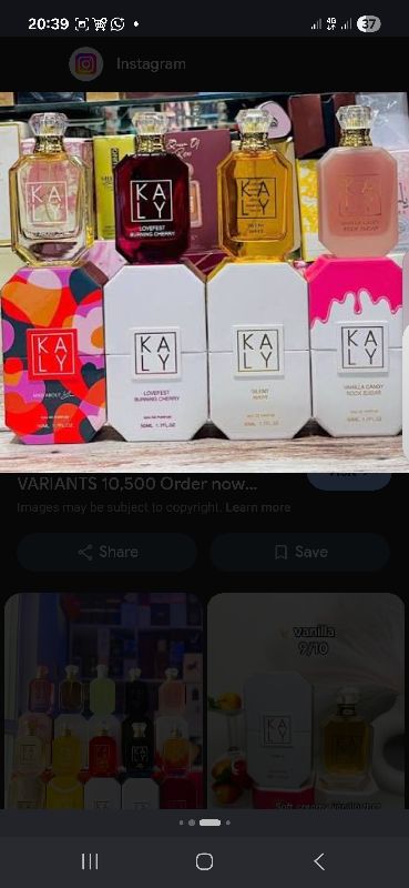 Kaly mini perfumes