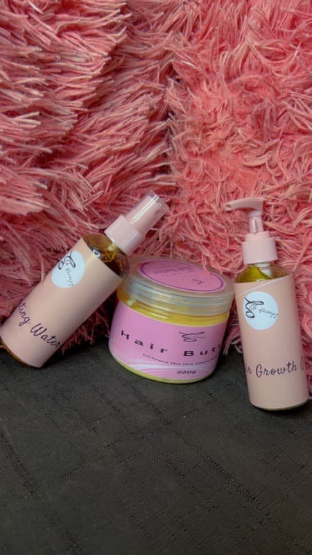 styling set(hair oil, hair butter & hydrating mist)