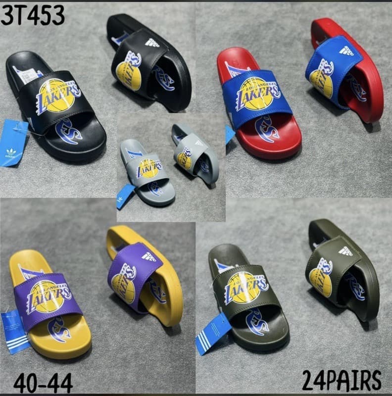 Lakers Tribute”Team Spirit Cushioned Athletic Sandals