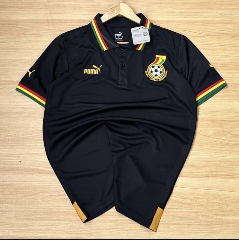 Ghana Black Stars Official Tribute Polo Jersey