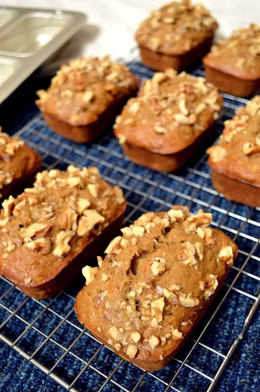 Mini Banana Loaf Cake