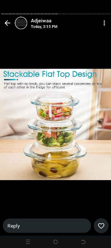 pyrex bowl set