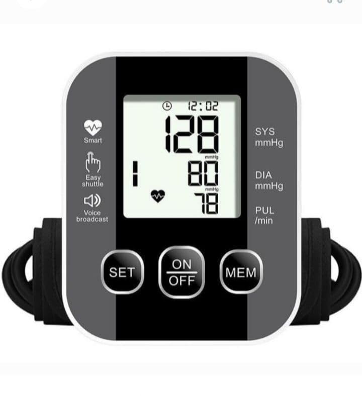 Blood Pressure Monitor LCD Digital