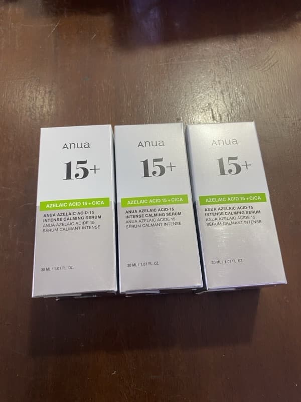 Anua Azelaic Acid 15% + Cica Intense Calming Serum