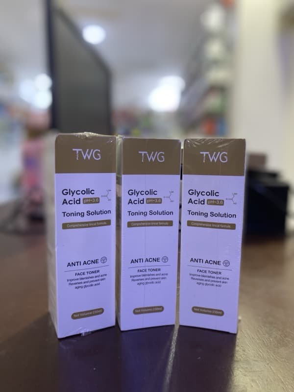 TWG Glycolic Acid pH~3.6 Toning Solution