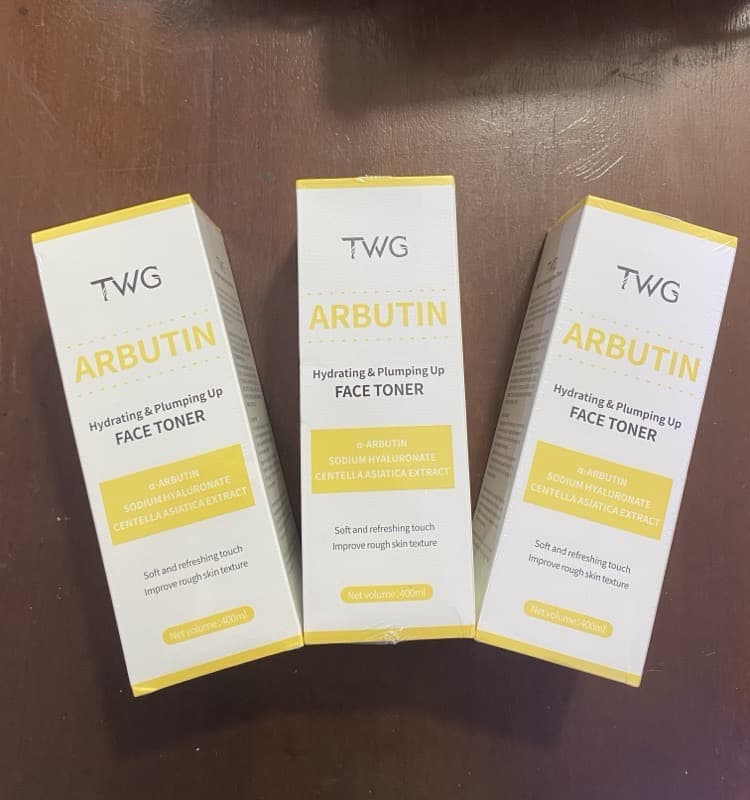 TWG Arbutin Hydrating & Plumping Up Face Toner