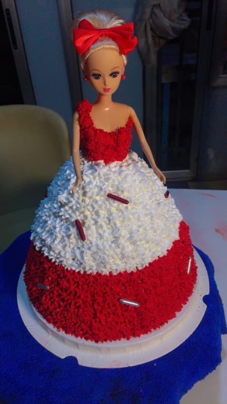 doll cake