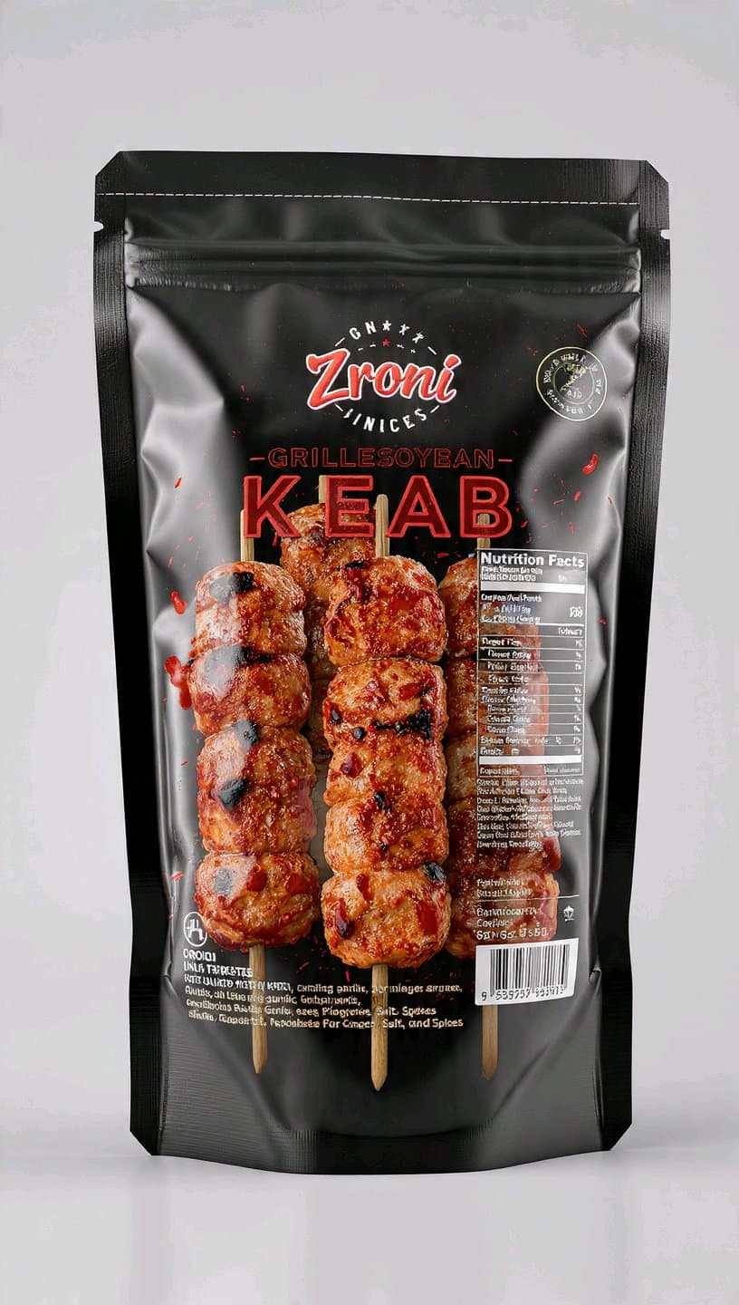 fried soyabean kebab
