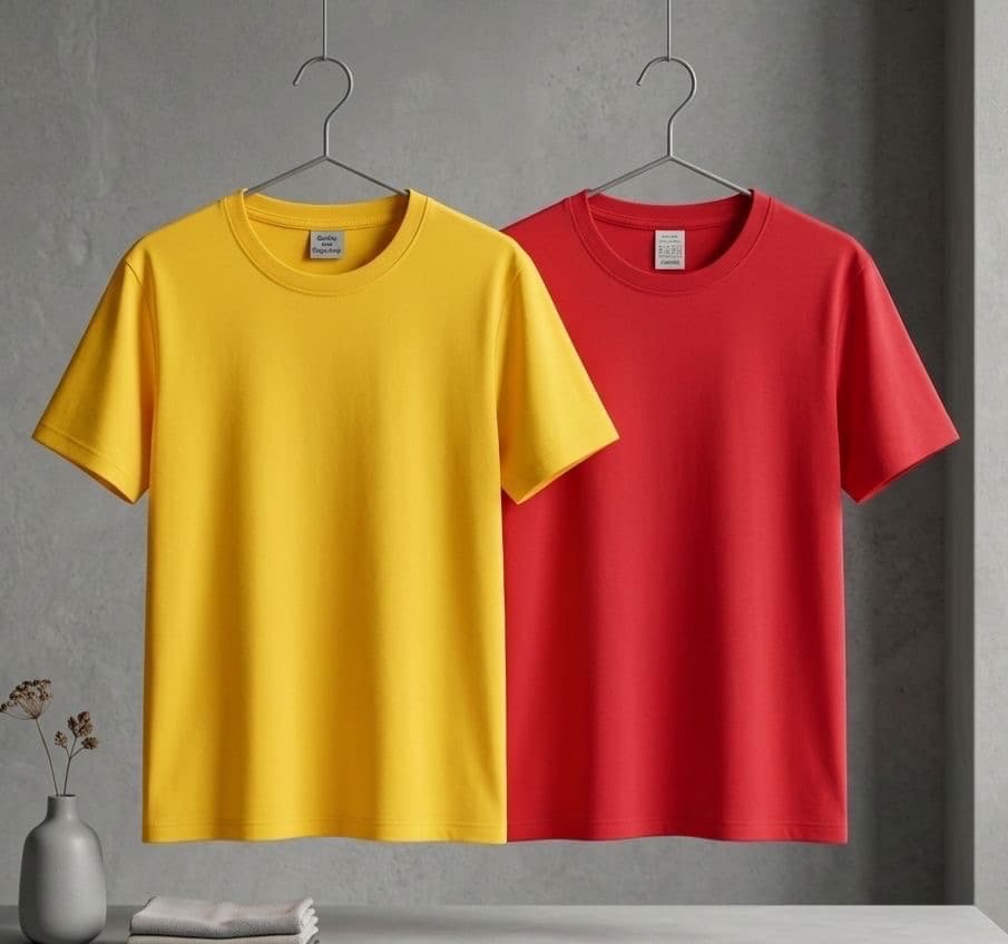H54-VICYAO PLAIN T-SHIRT