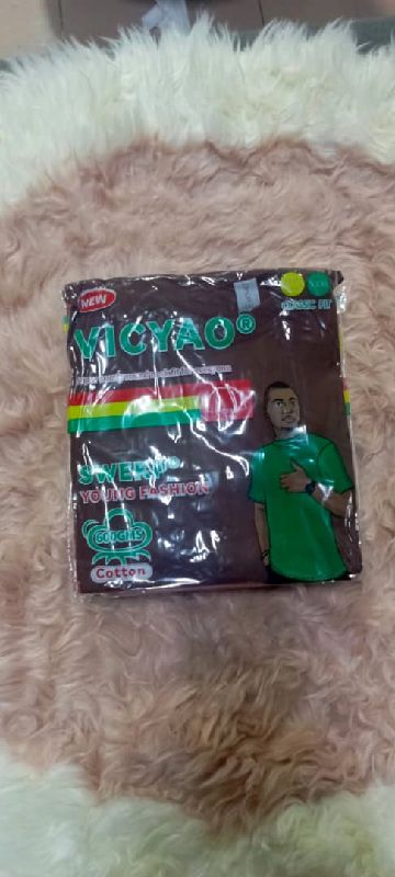 VICYAO Cotton plain T-shirt , Sizes: M-3XL